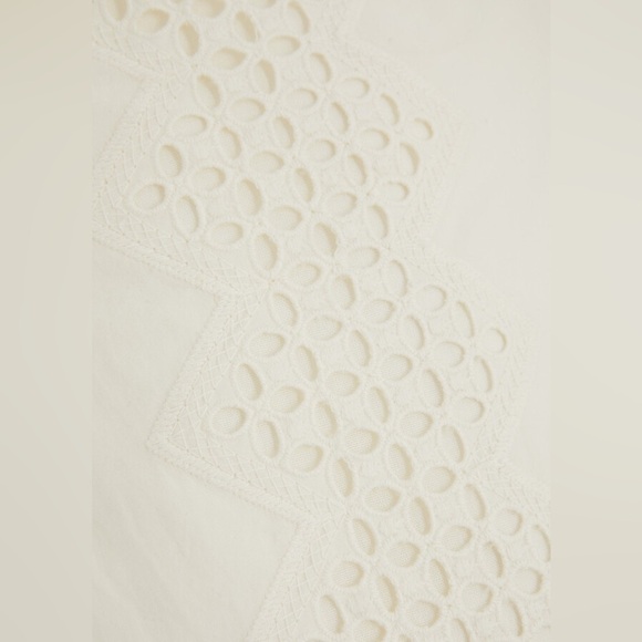 Free People Vanda Cotton Mini Dress – Ivory | Size Large - Picture 5 of 5